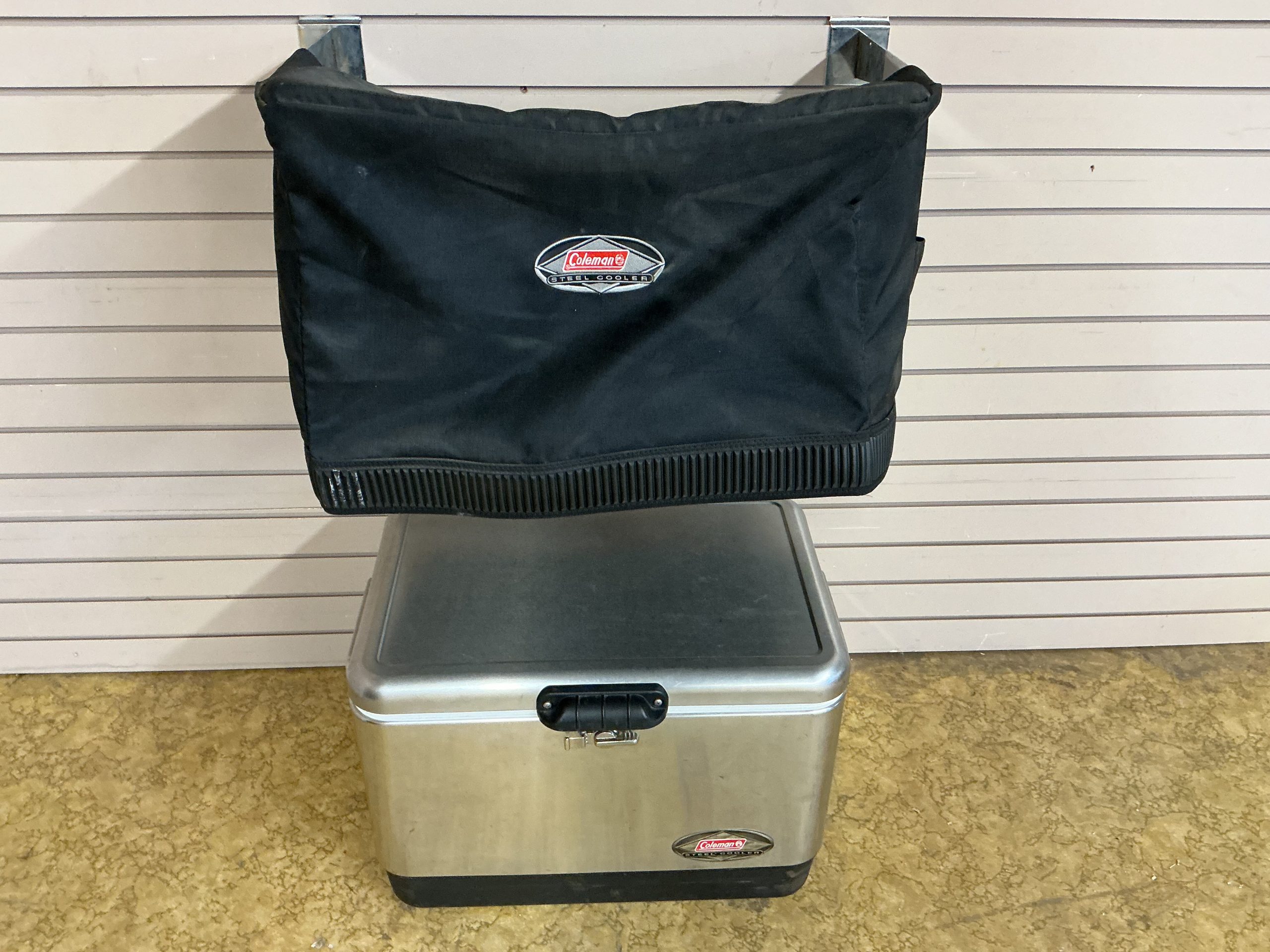 Coleman Steel Cooler/Cover