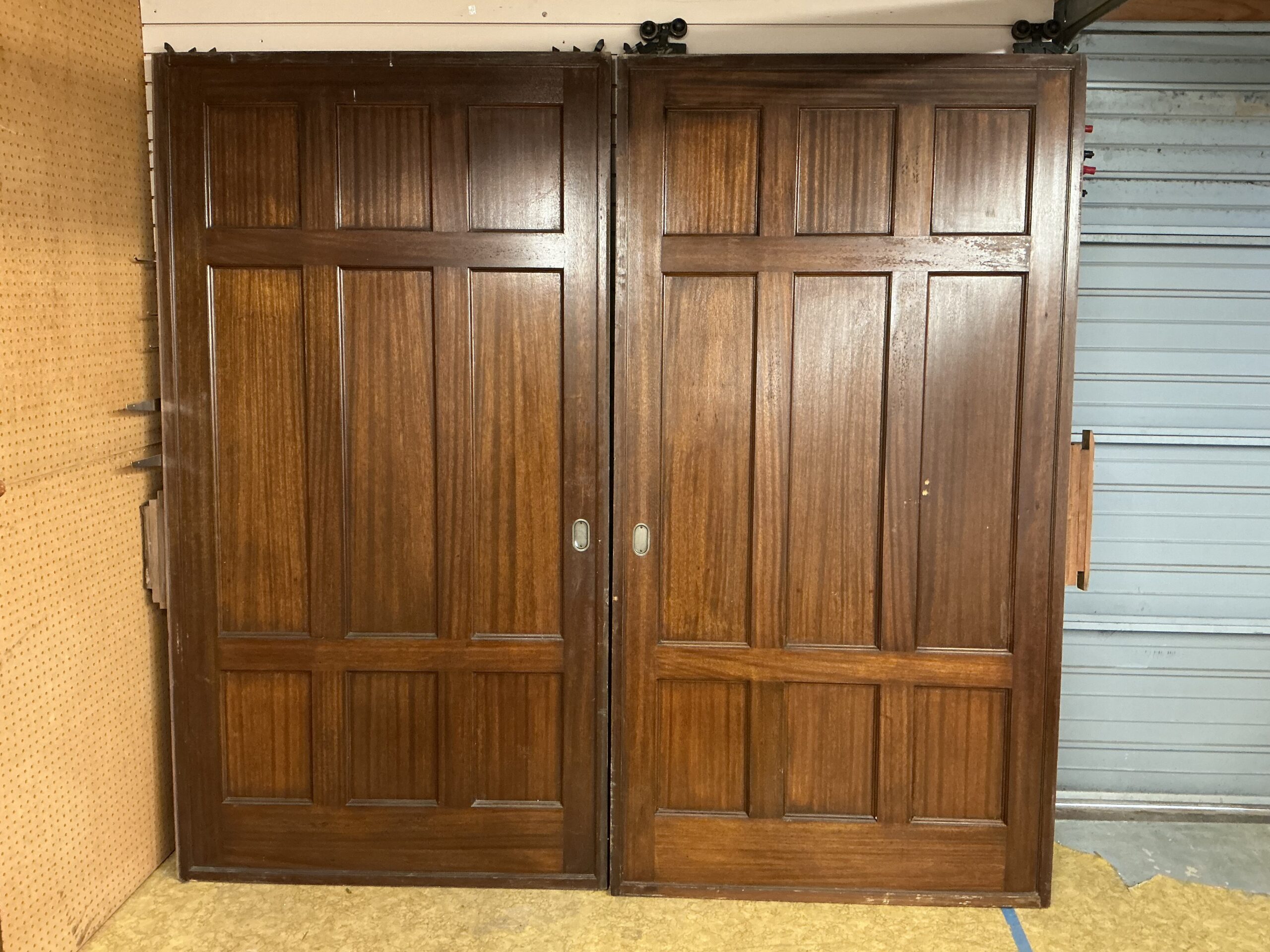 Massive Double Pocket Door
