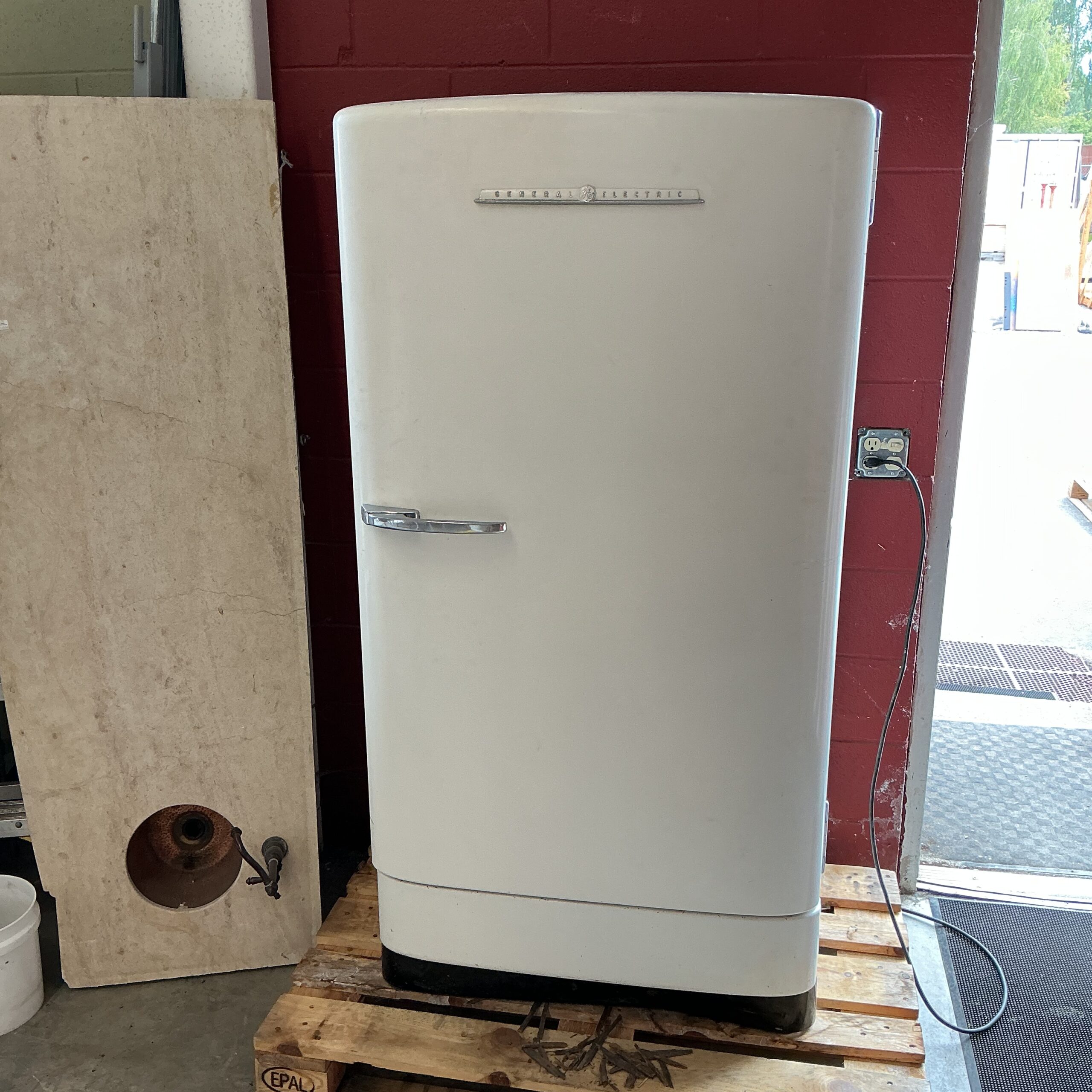 Vintage Refrigerator
