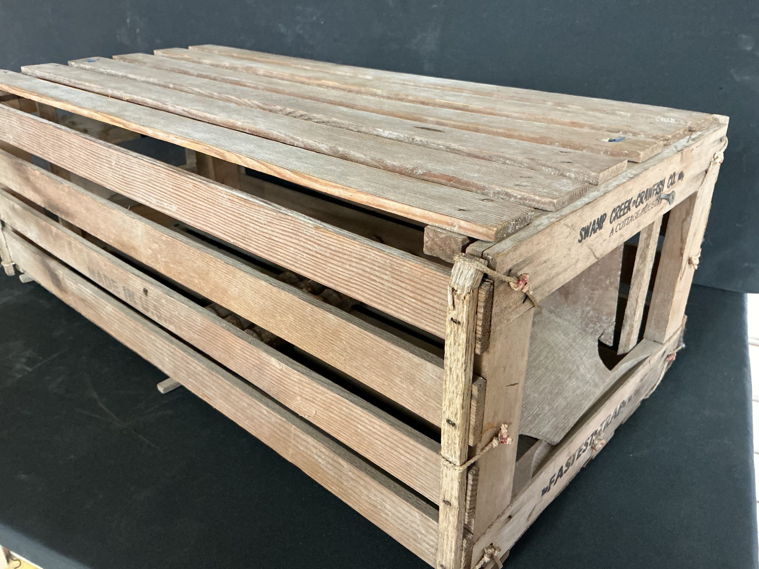 Vintage Crawdad Trap