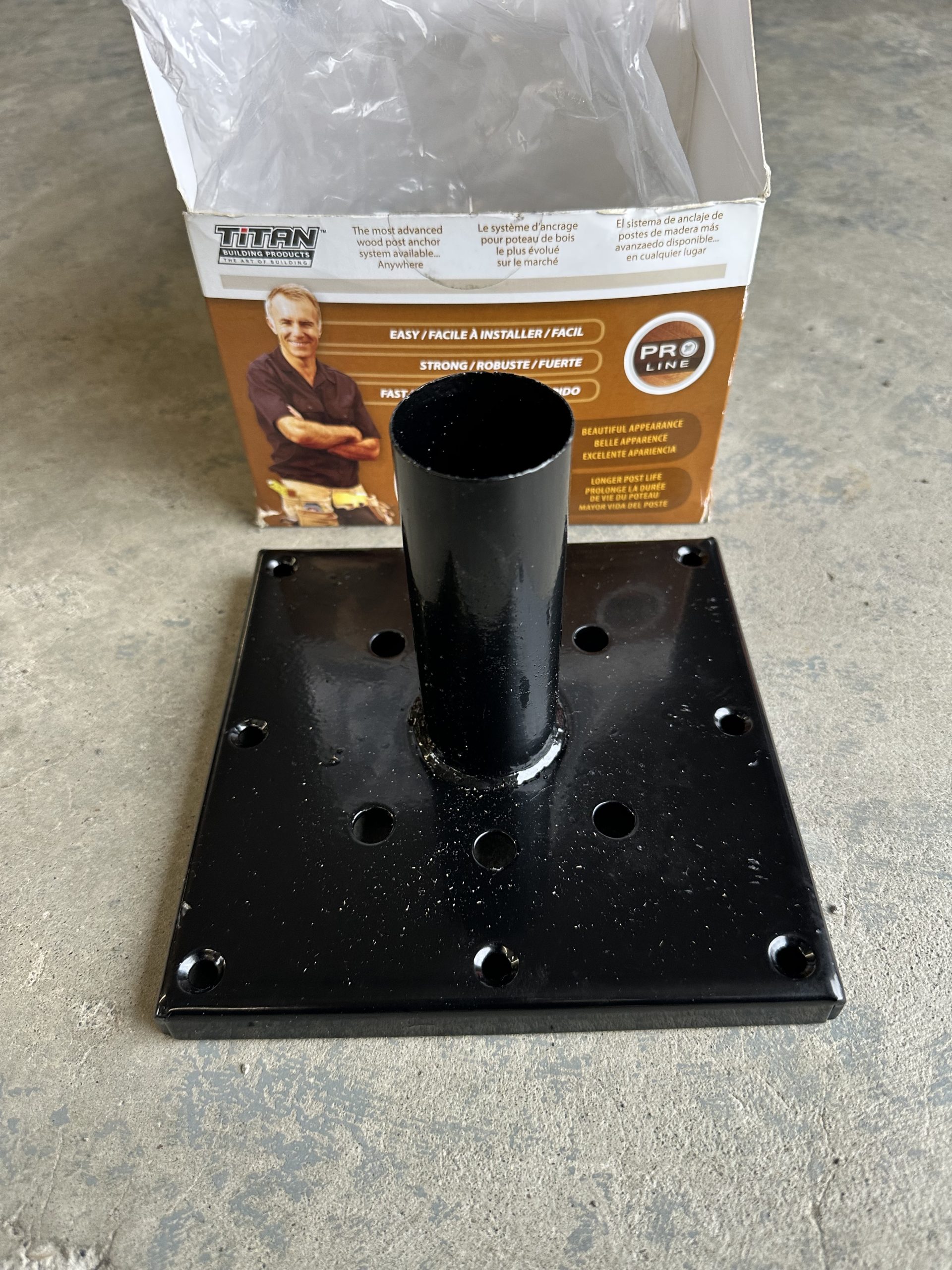 6x6 Post Anchor Kit