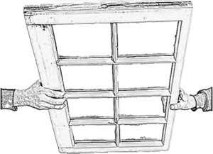window-frame-clear Donate Buy Sell Used Building Materials